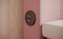 Boxspringbett Minera mat LED, USB an Späicherplatz