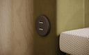 Boxspringbett Minera mat LED, USB an Späicherplatz