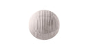 Round Decorative Pillow Sphere ⌀35 cm made of Corduroy