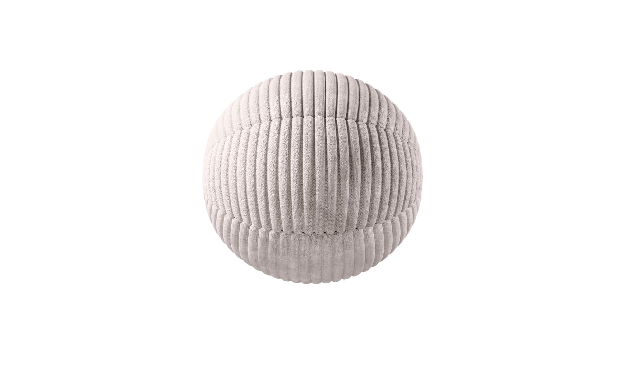 Rundes Zierkissen Globe ⌀28 aus Cord