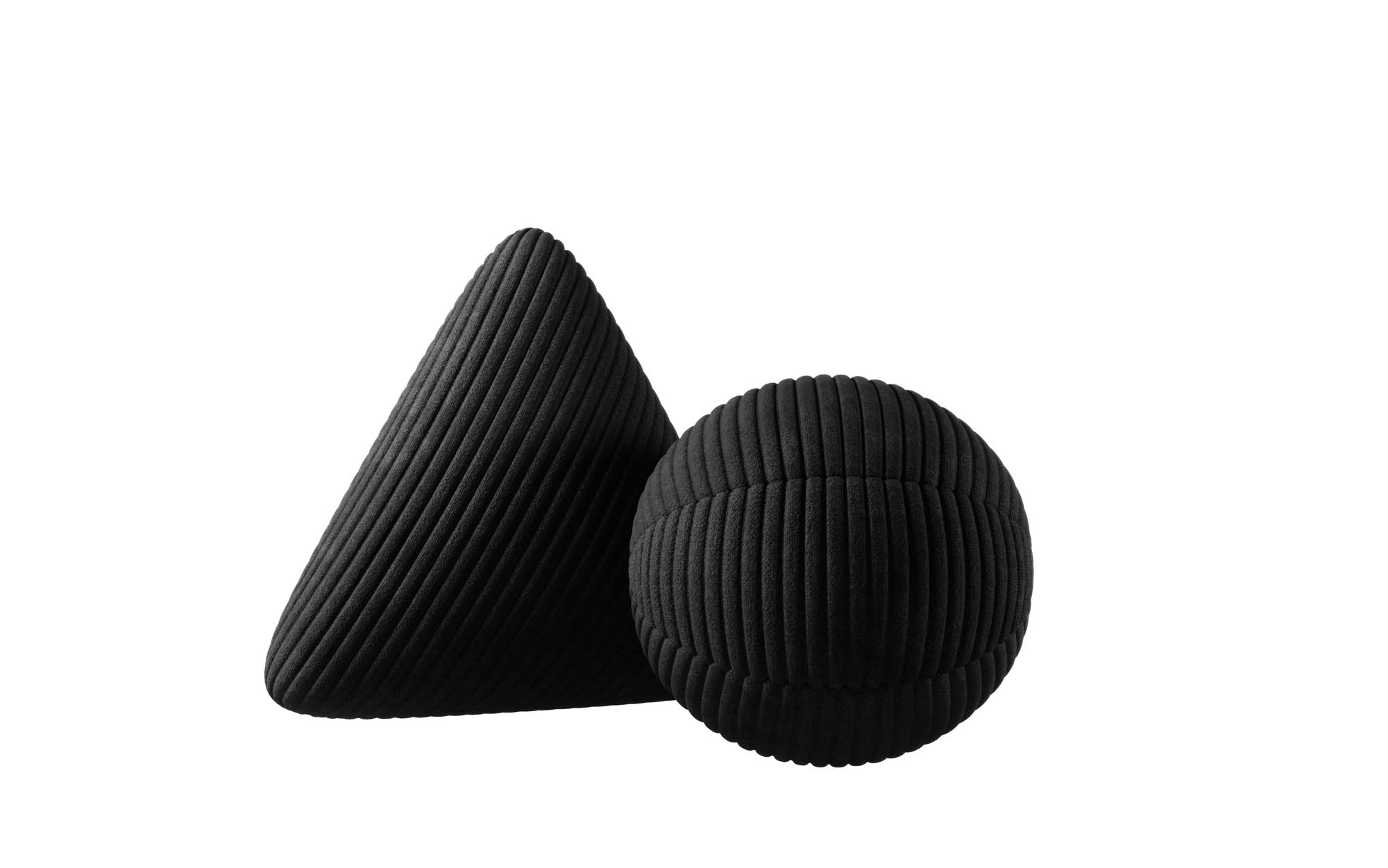 Zierkëssen-Set Globe/Nook aus Cord