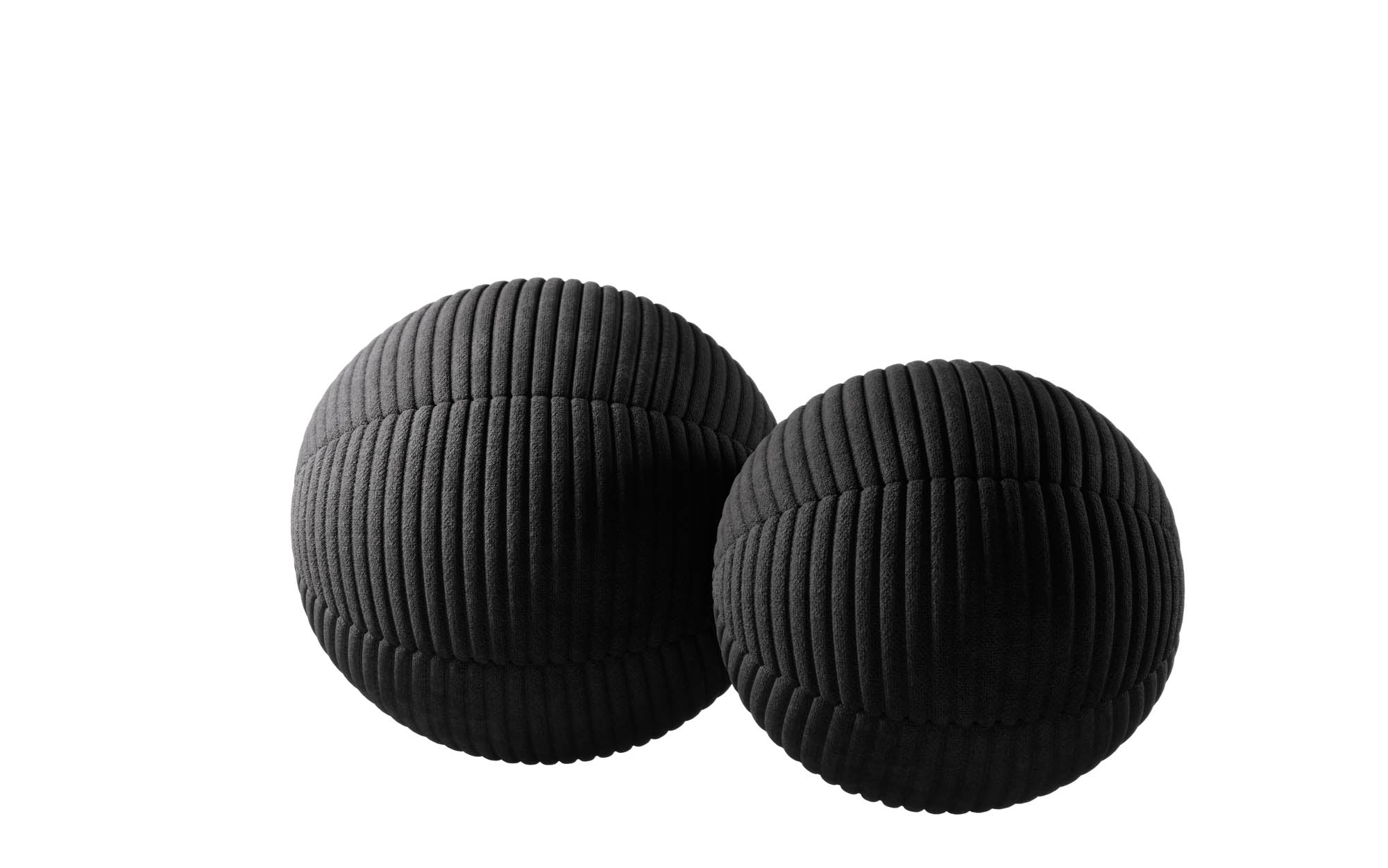 Zierkëssen-Set Globe/Sphere aus Cord