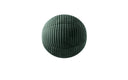 Round Decorative Pillow Sphere ⌀35 cm made of Corduroy
