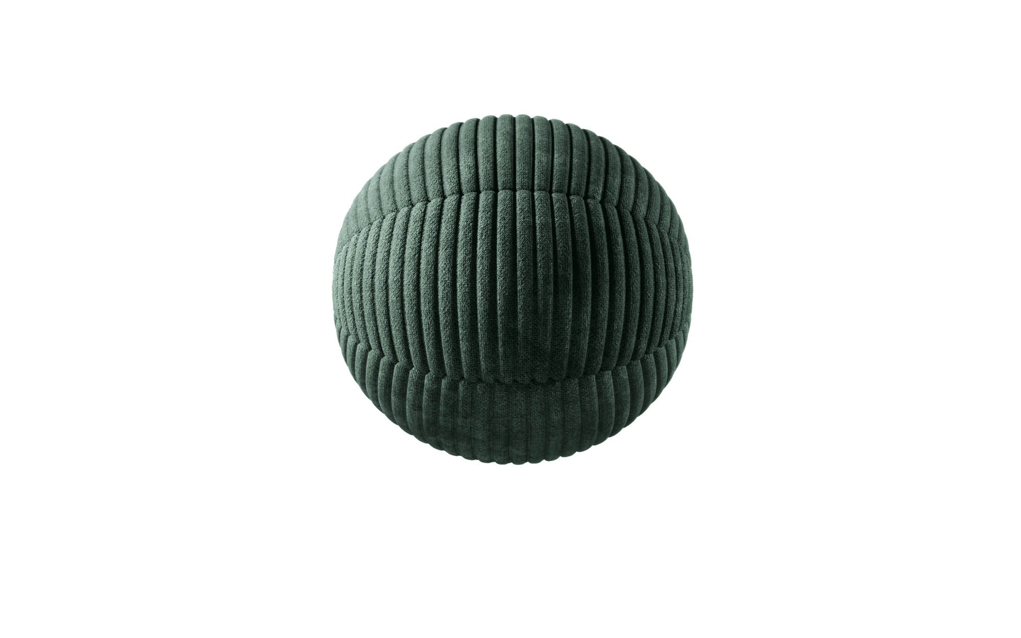 Rundes Zierkissen Globe ⌀28 aus Cord