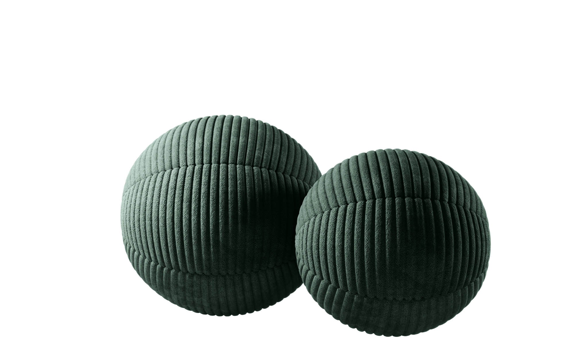 Zierkëssen-Set Globe/Sphere aus Cord