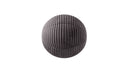 Round Decorative Pillow Sphere ⌀35 cm made of Corduroy