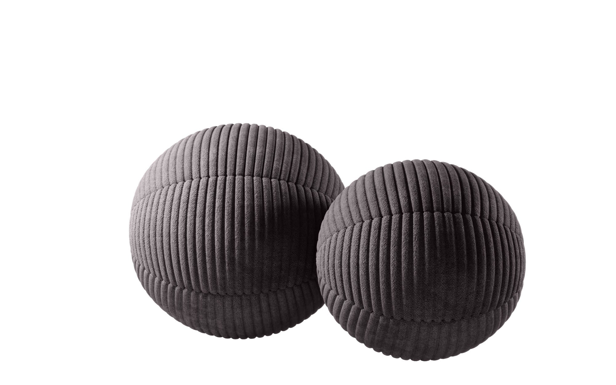 Zierkëssen-Set Globe/Sphere aus Cord