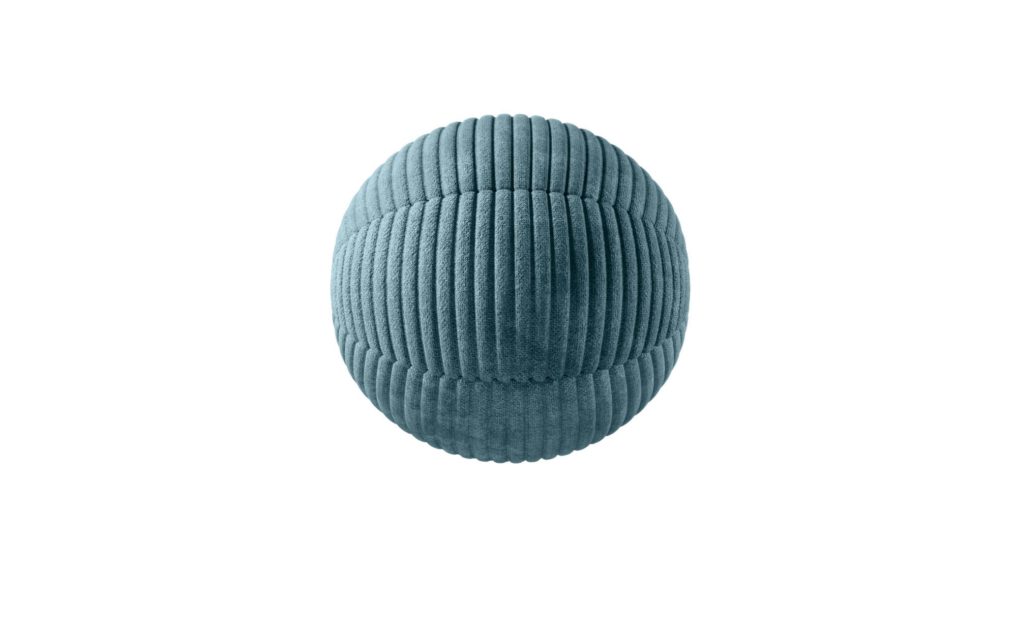 Rundes Zierkissen Globe ⌀28 aus Cord