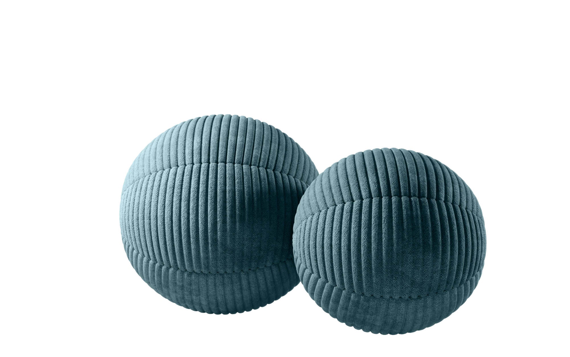 Zierkëssen-Set Globe/Sphere aus Cord