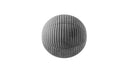 Round Decorative Pillow Sphere ⌀35 cm made of Corduroy