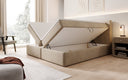 Boxspringbett Eleonora Samt mat Stauraum