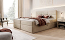 Boxspringbett Eleonora Samt mat Stauraum