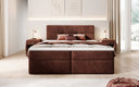 Boxspringbett Eleonora Samt mat Stauraum