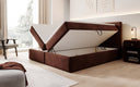 Boxspringbett Eleonora Samt mat Stauraum