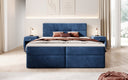 Boxspringbett Eleonora Samt mat Stauraum
