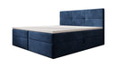 Boxspringbett Eleonora Samt mat Stauraum