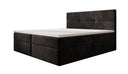 Boxspringbett Eleonora Samt mat Stauraum