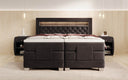 Velora Velvet Electrically Adjustable Box Spring Bed with LED