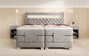 Velora Velvet Electrically Adjustable Box Spring Bed with LED