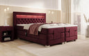 Velora Velvet Electrically Adjustable Box Spring Bed with LED