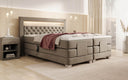 Velora Velvet Electrically Adjustable Box Spring Bed with LED