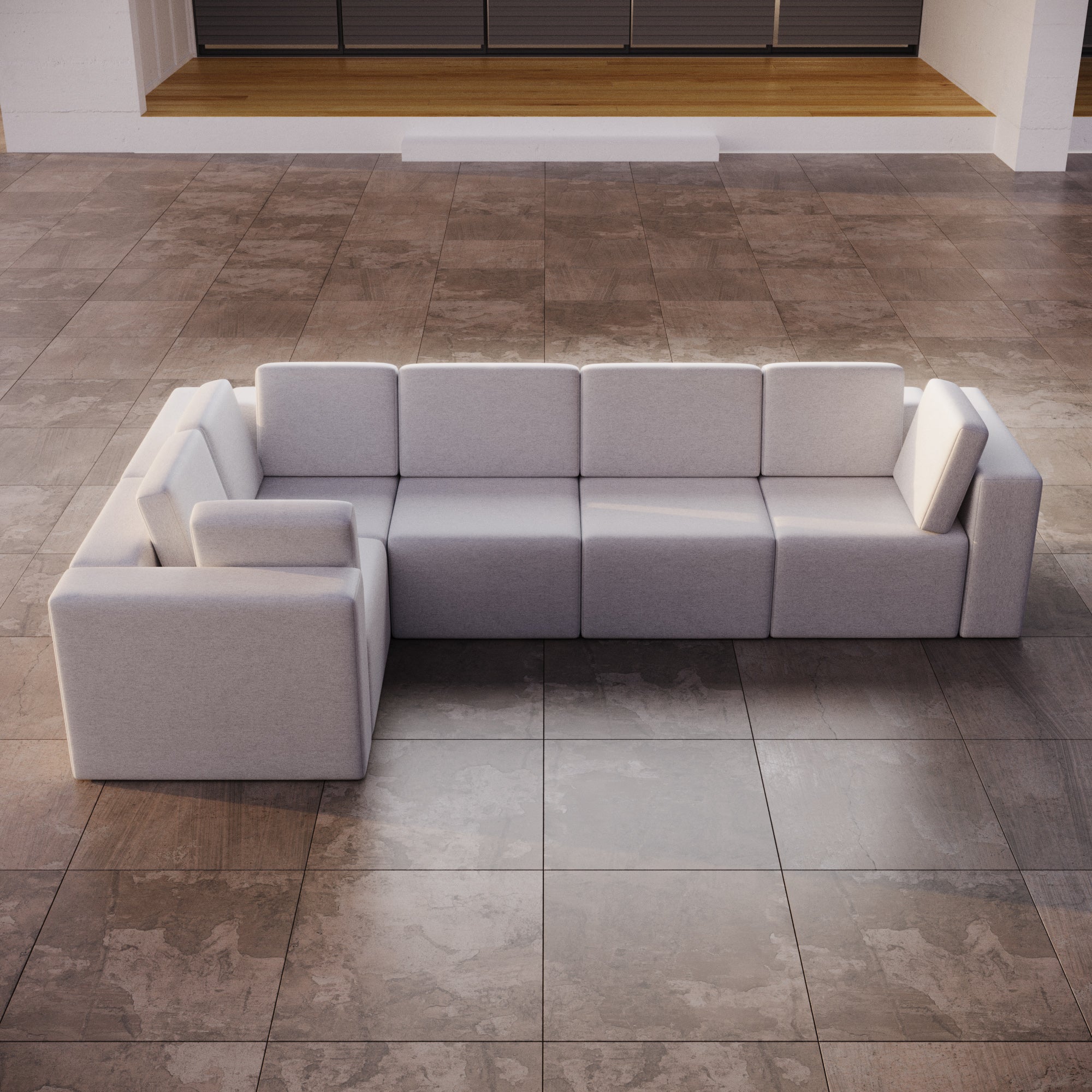 Canapé de jardin modulable Eden L Maxi
