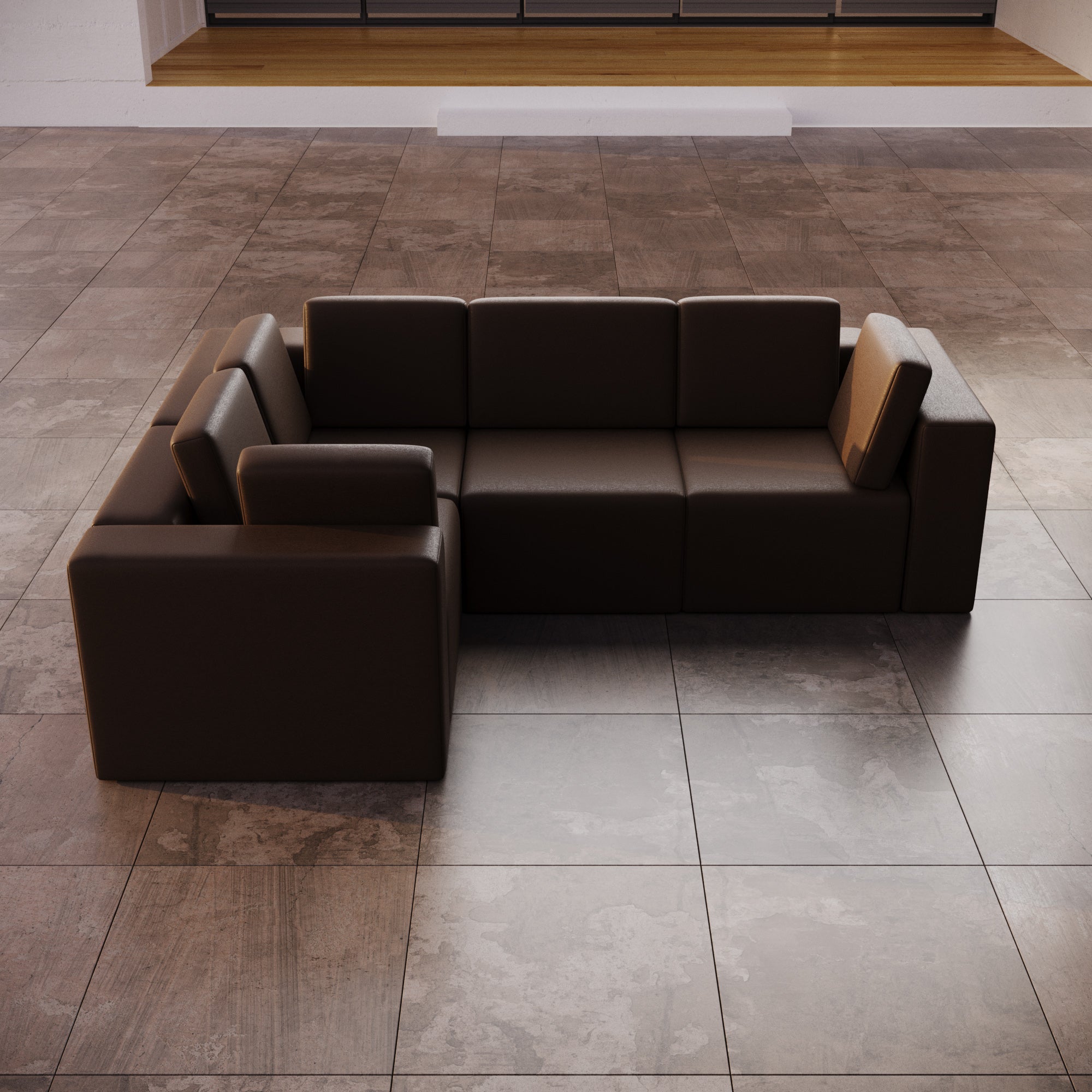 Canapé de jardin modulable Eden L