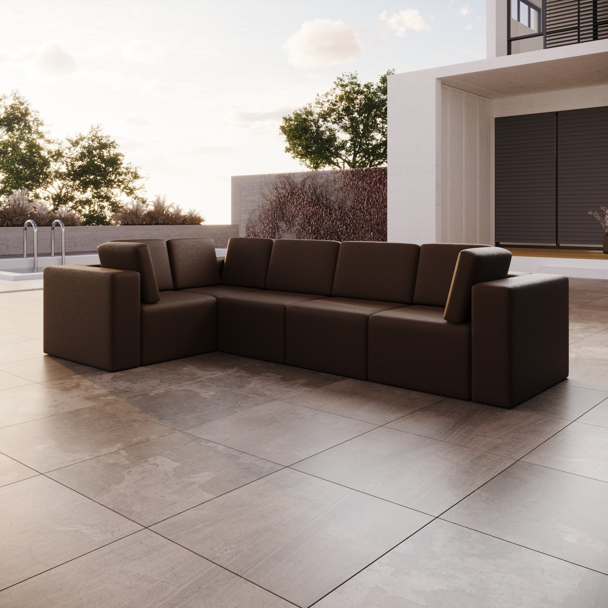 Bezuch fir Gaartesofa Eden L Maxi
