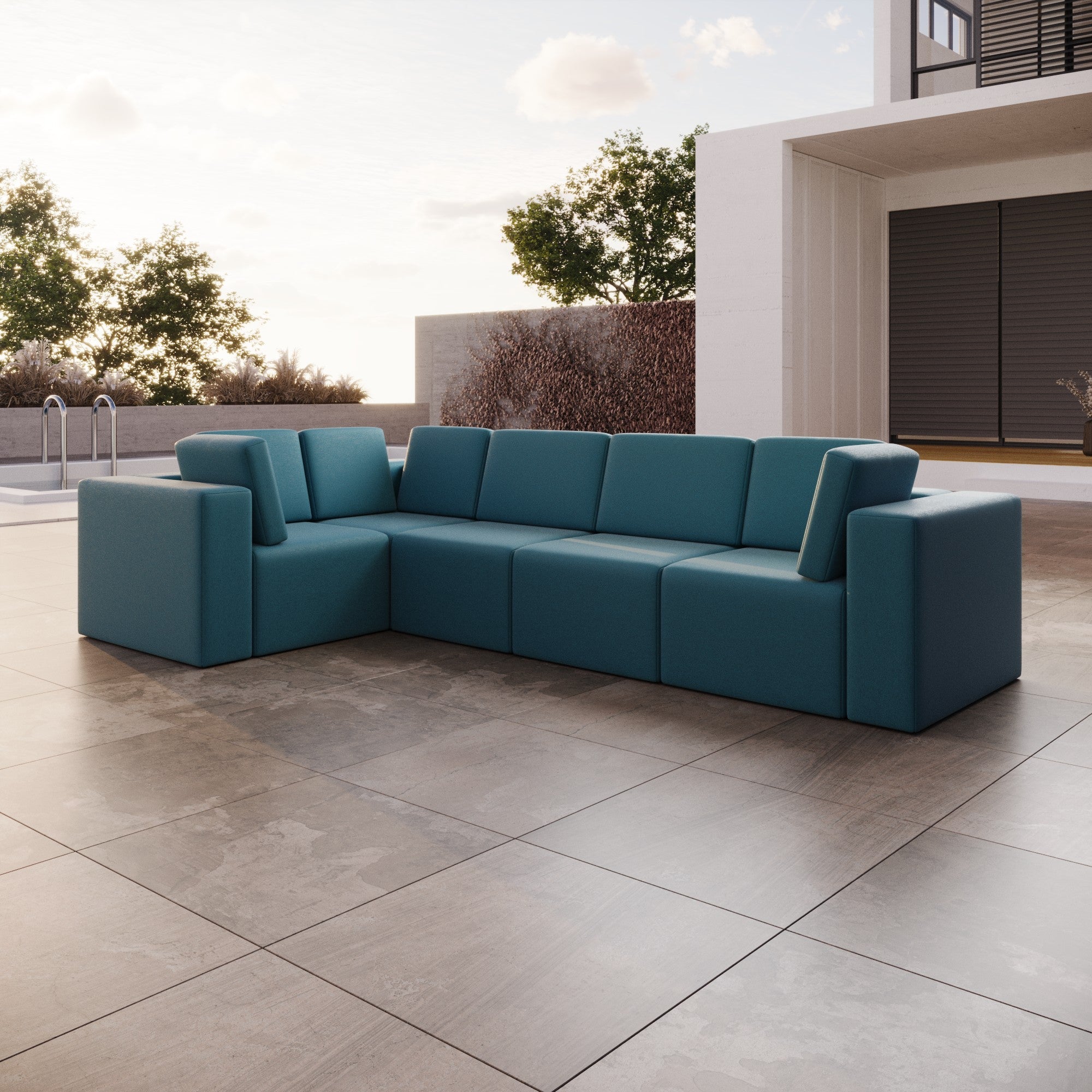 Canapé de jardin modulable Eden L Maxi