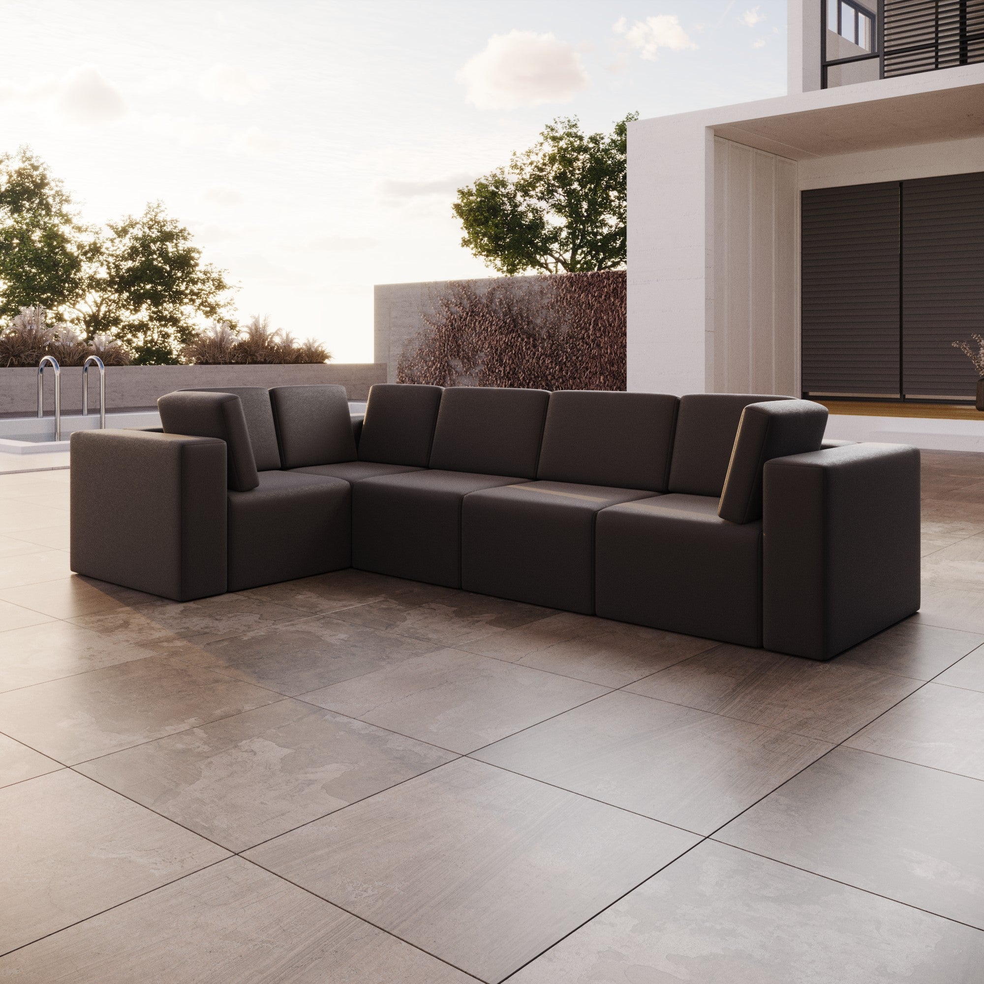 Bezuch fir Gaartesofa Eden L Maxi