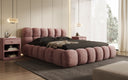 Designer Polsterbett Boston Cord mit Stauraum
