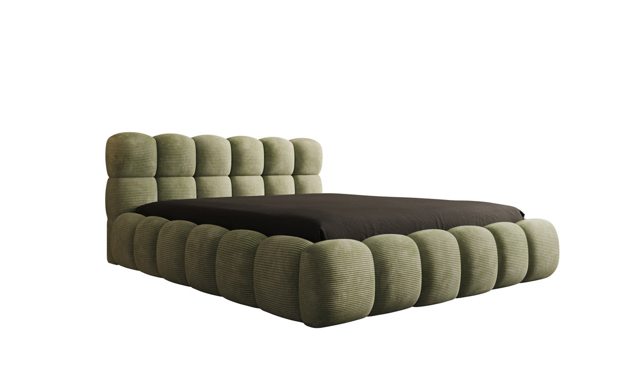 Designer Upholstered Bed Boston Cord with Storage