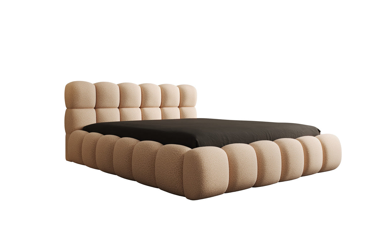 Designer Polsterbett Boston Wild Edition mit Stauraum
