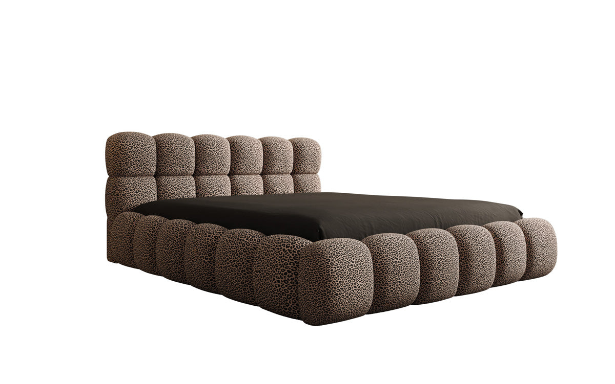 Designer Polsterbett Boston Wild Edition mit Stauraum