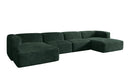 Designer Sofa Comfy U in Corduroy