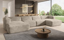 Designer Sofa Comfy U in Corduroy