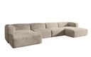 Designer Sofa Comfy U in Corduroy
