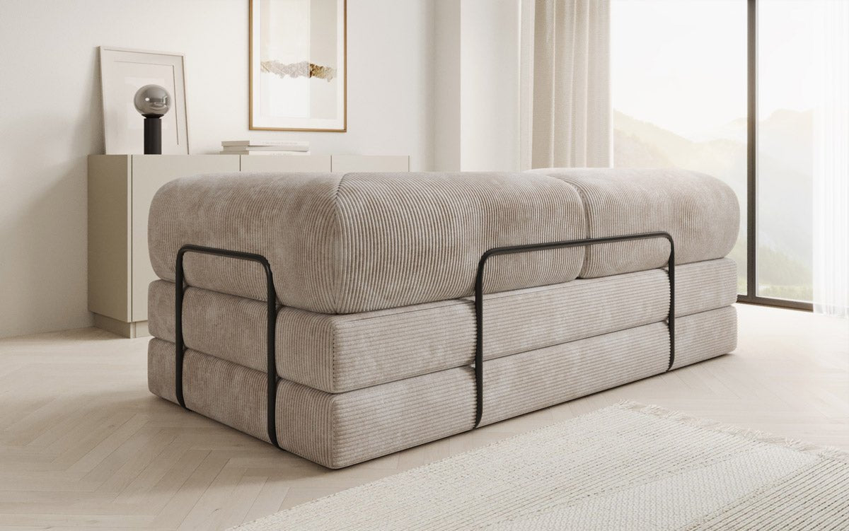 Designer Sofa Lazy 3 Sitzer in Cord