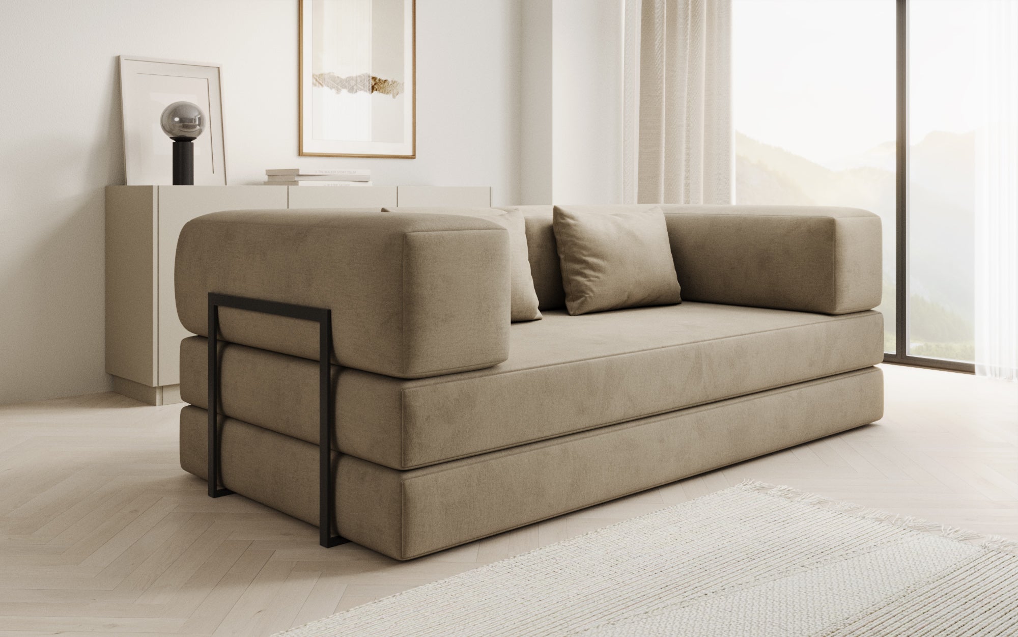 Extra Bezug fir Sofa Lazy a Samt