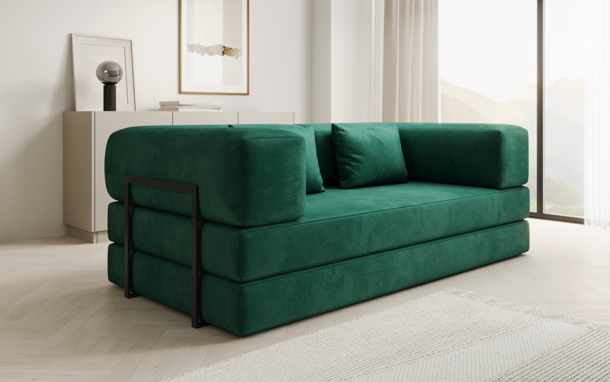 Extra Bezug fir Sofa Lazy a Samt