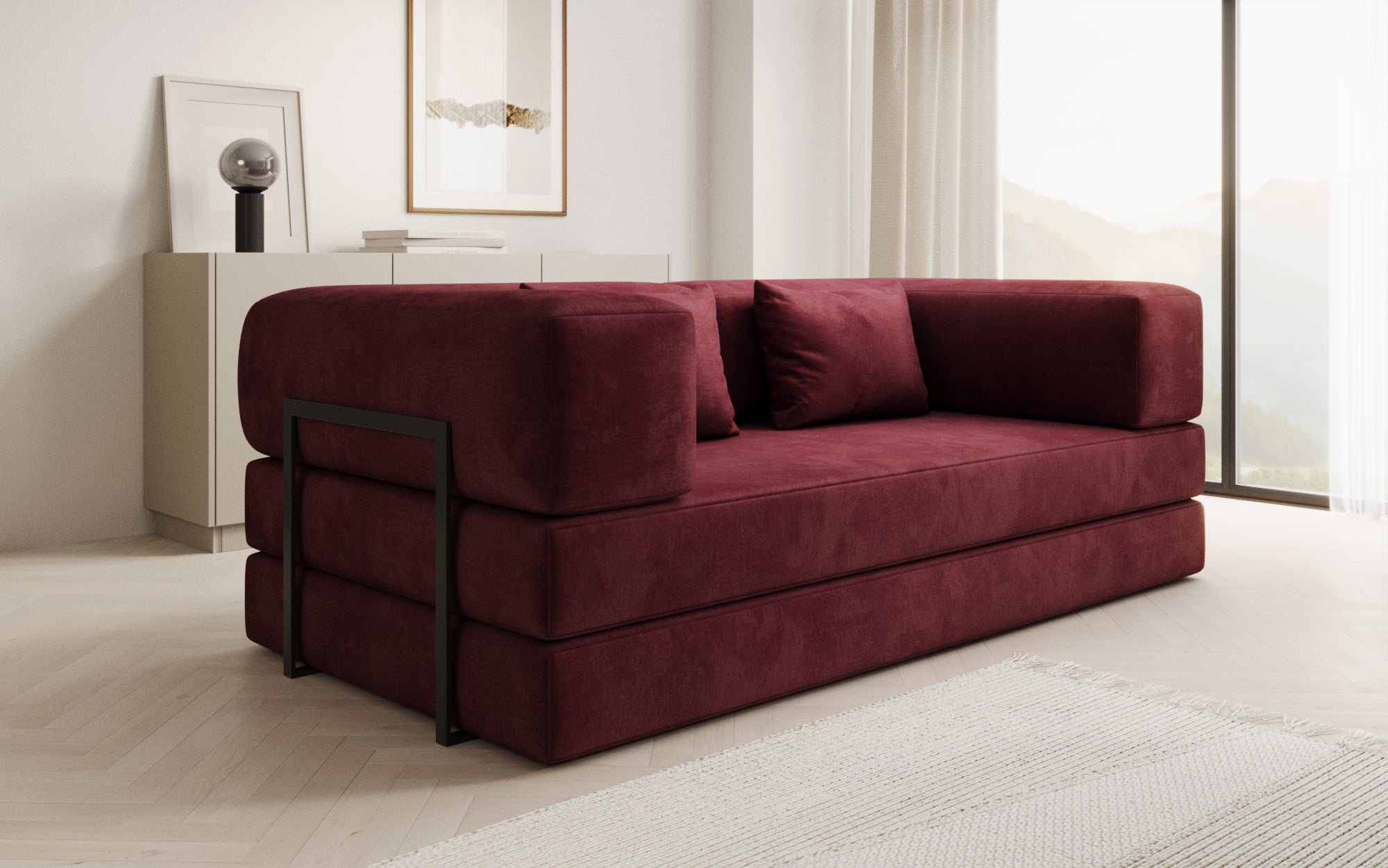 Extra Bezug fir Sofa Lazy a Samt