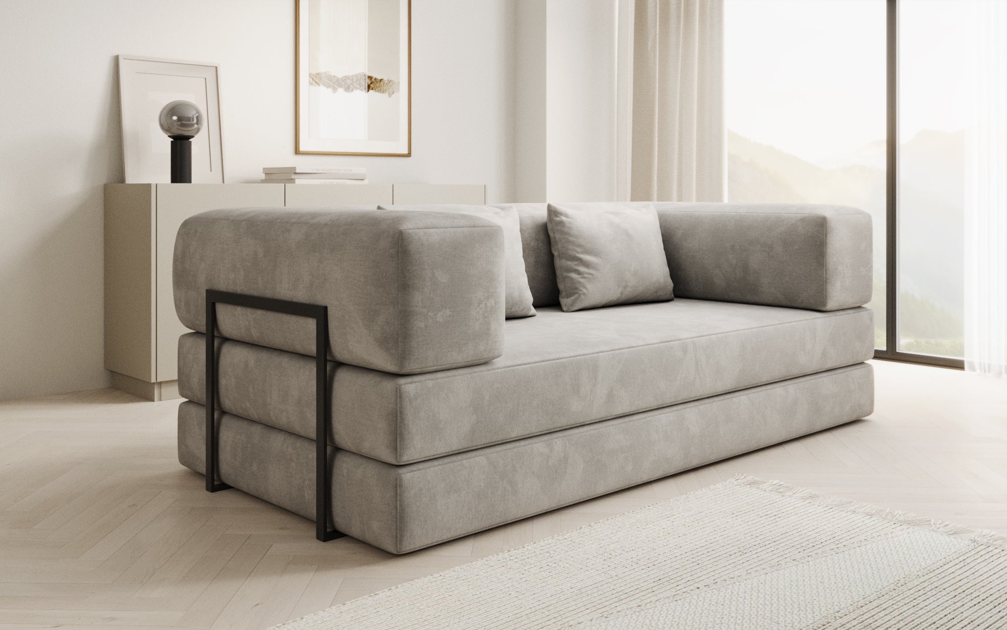 Extra Bezug fir Sofa Lazy a Samt