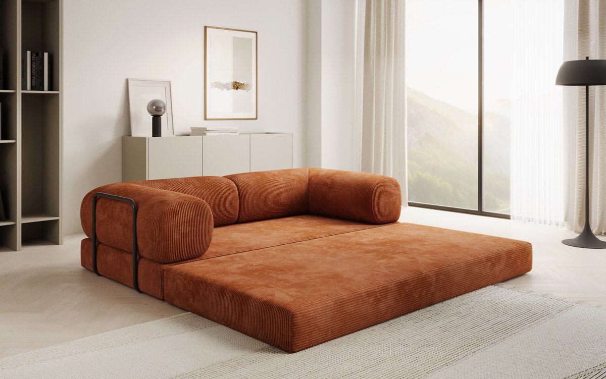 Designer Sofa Lazy 3 Sitzer in Cord