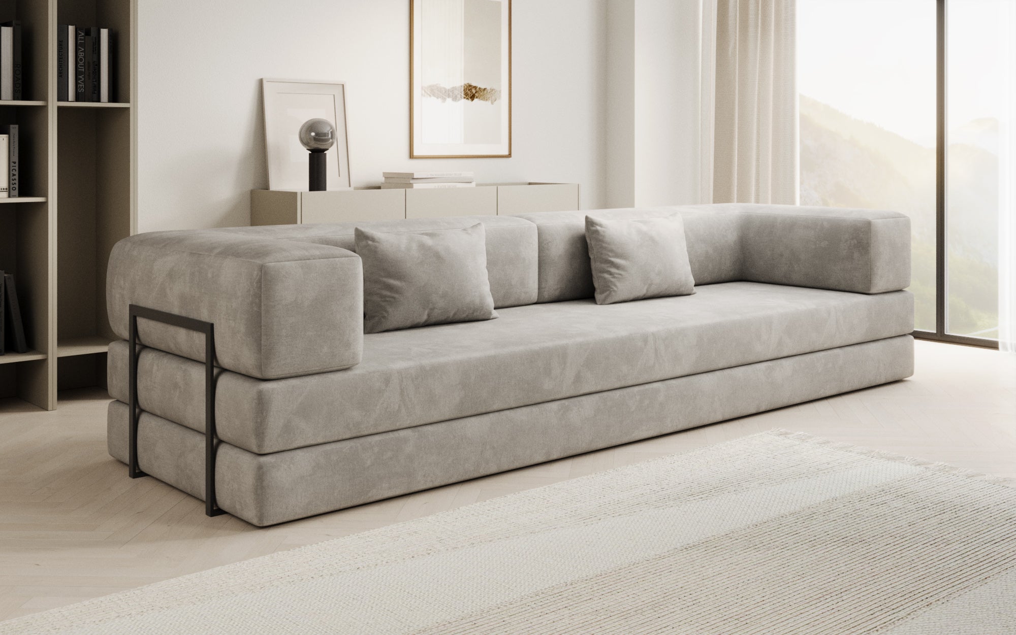 Extra Bezug fir Sofa Lazy a Samt