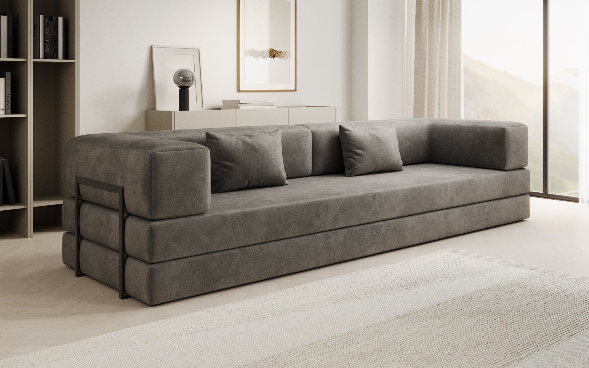 Extra Bezug fir Sofa Lazy a Samt