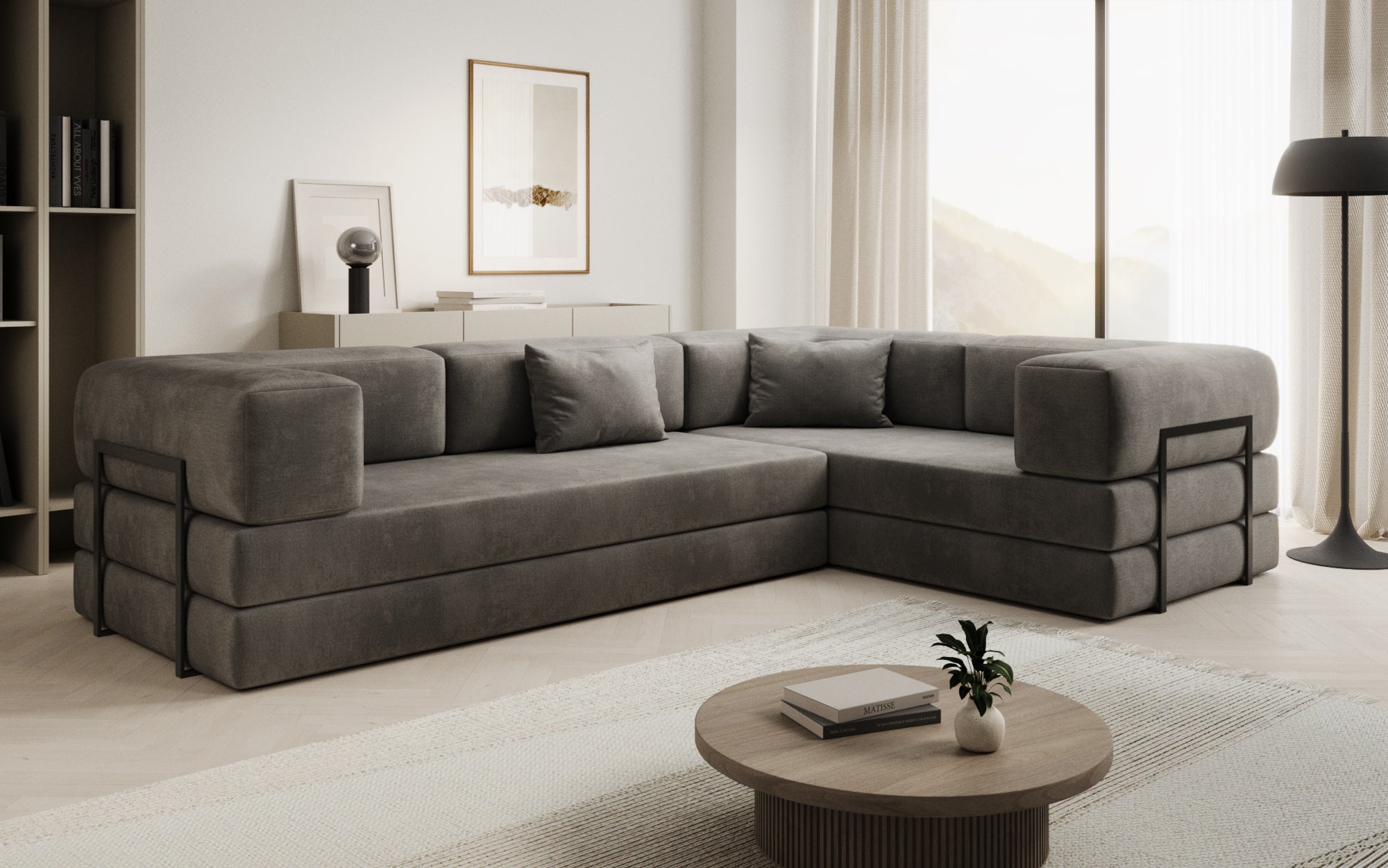 Extra Bezug fir Sofa Lazy a Samt