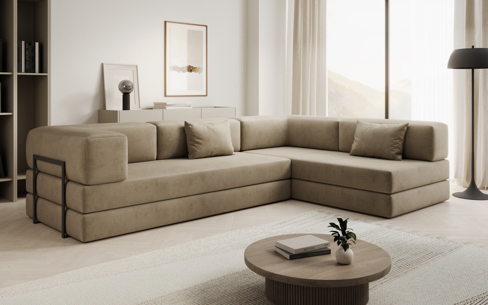 Extra Bezug fir Sofa Lazy a Samt