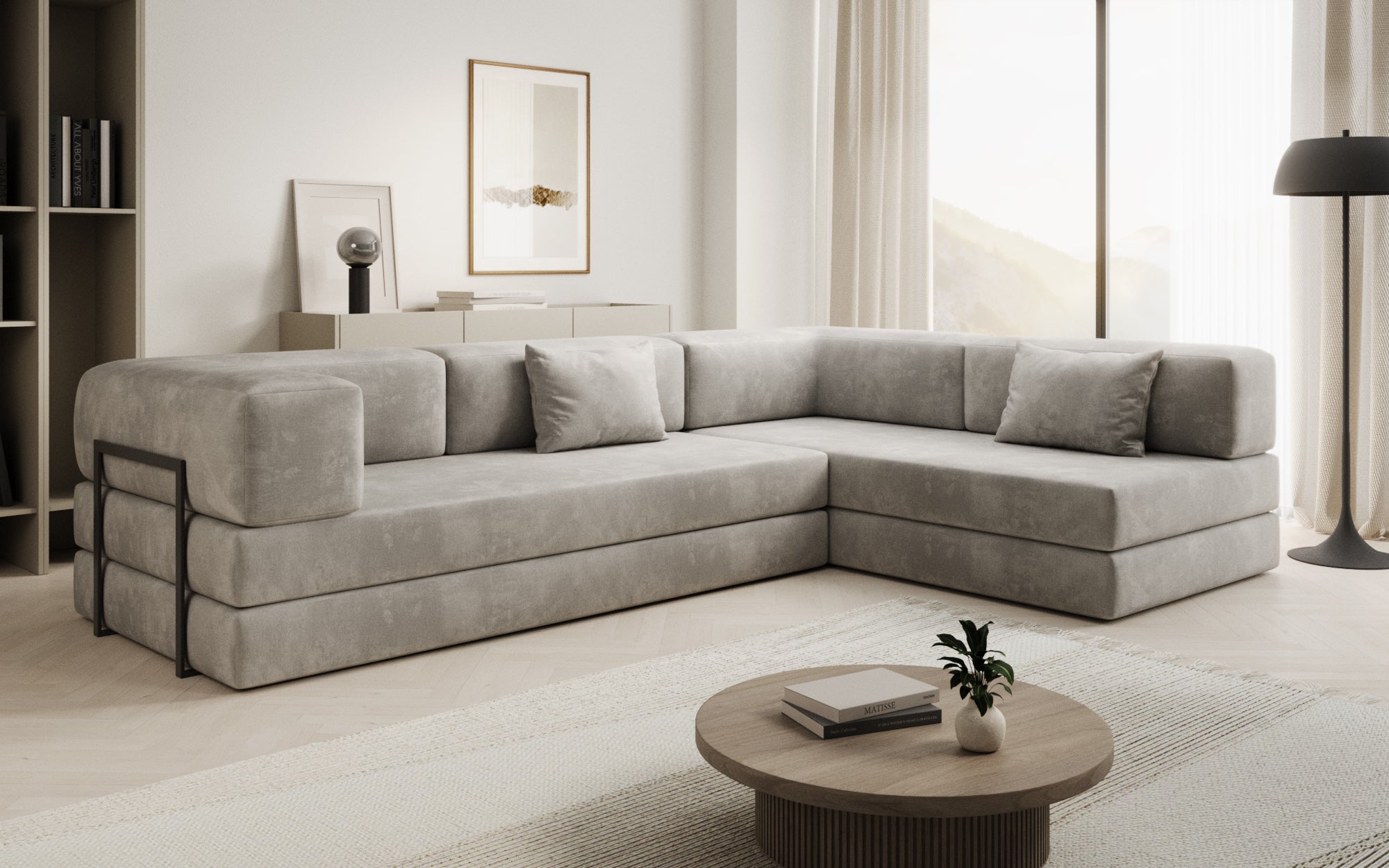 Extra Bezug fir Sofa Lazy a Samt