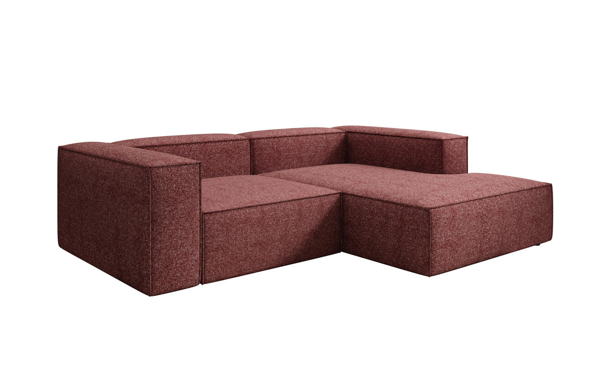 Designer Ecksofa Lesley Mini in Strukturstoff