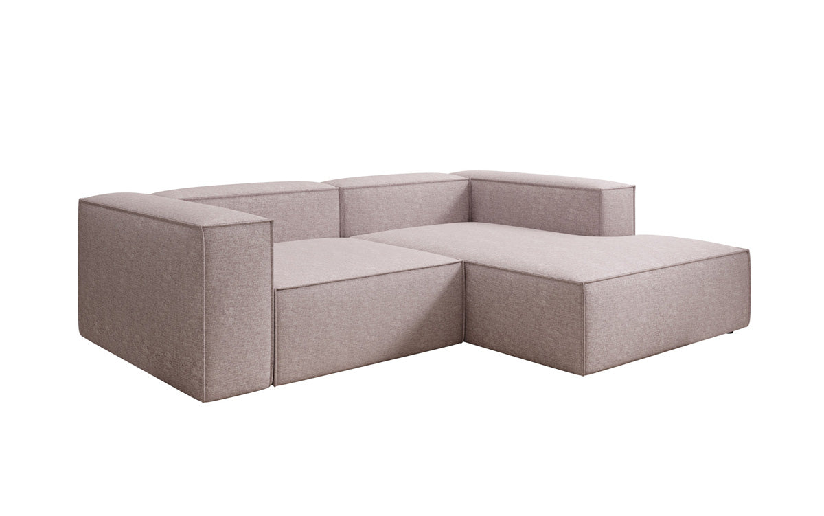 Designer Ecksofa Lesley Mini in Strukturstoff
